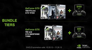 nVidia GeForce GTX 600/700 Spiele-Bundles Oktober 2013